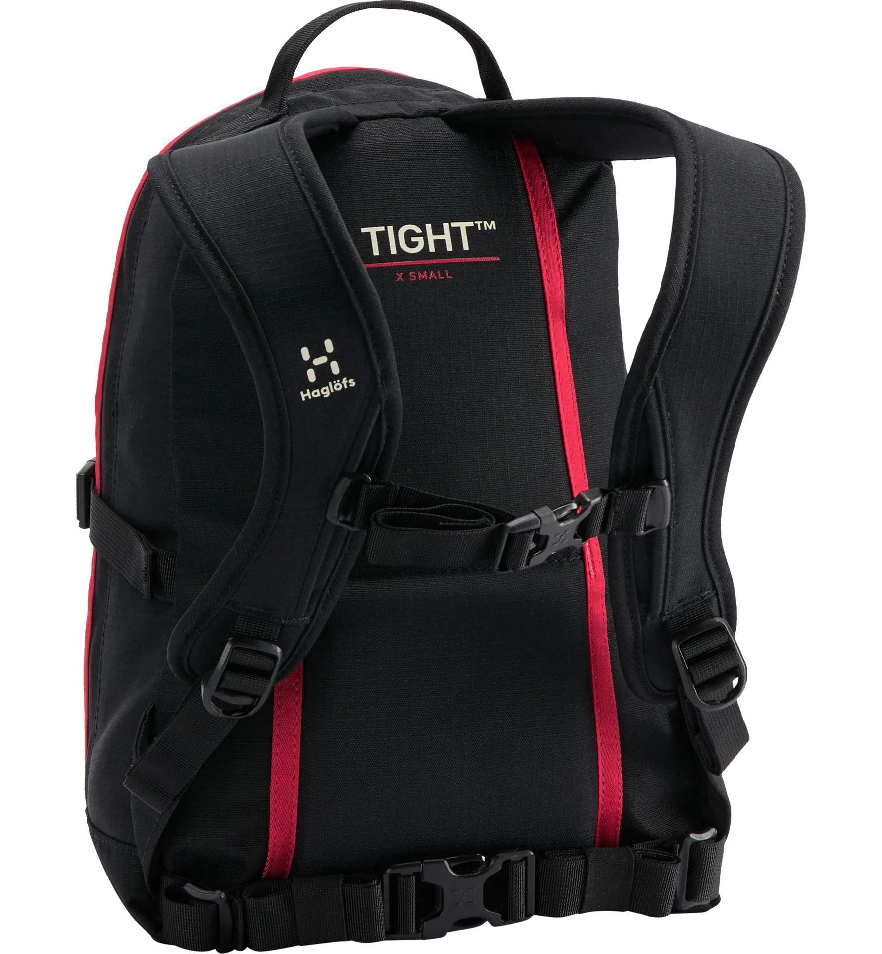 Tight X-Small True black/Scarlet red