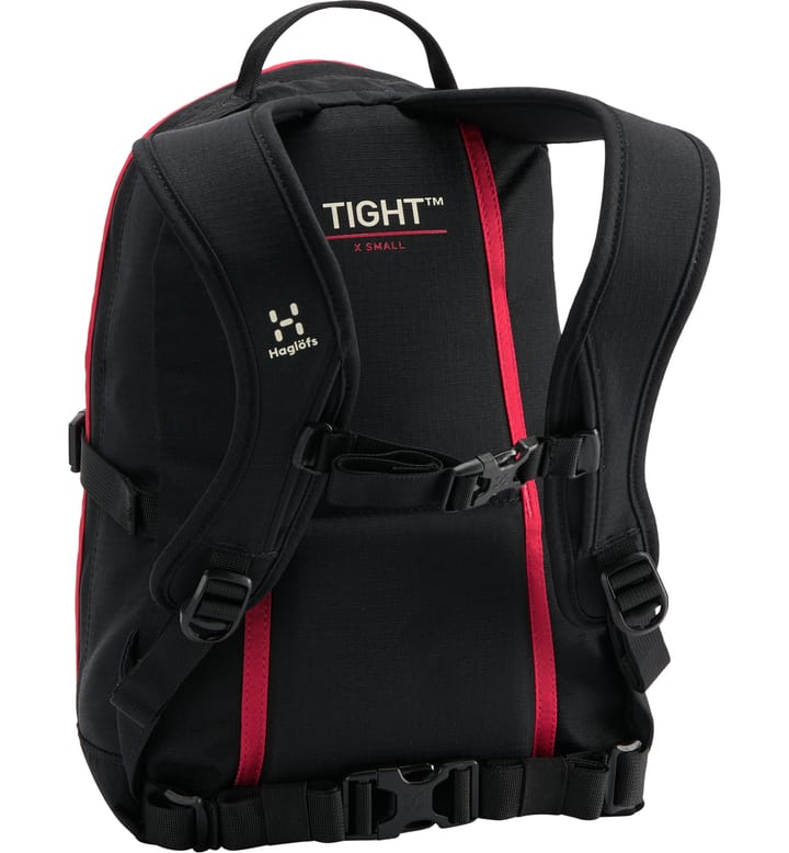 Tight  X-Small True black/Scarlet red