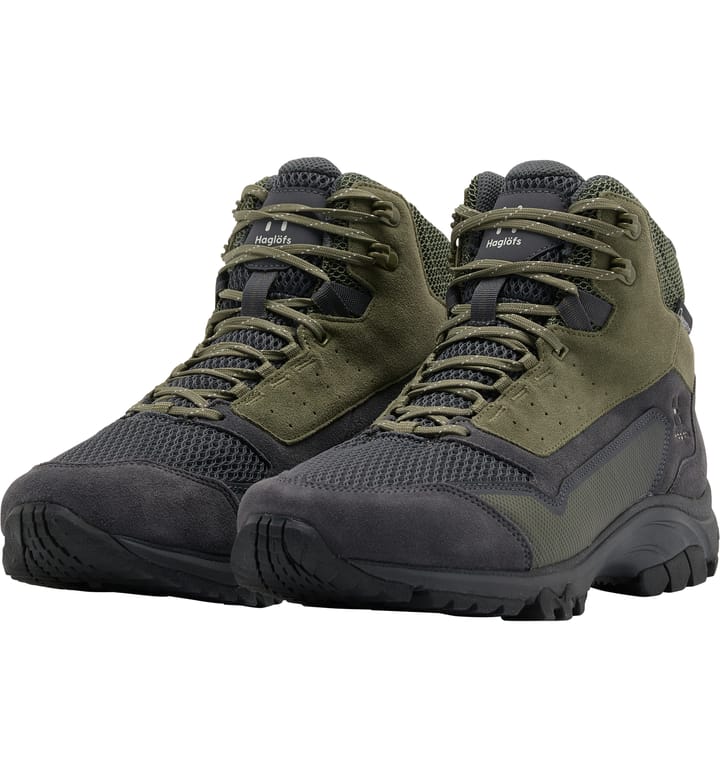 Haglöfs Skuta Proof Mid Men Magnetite/Olive Green