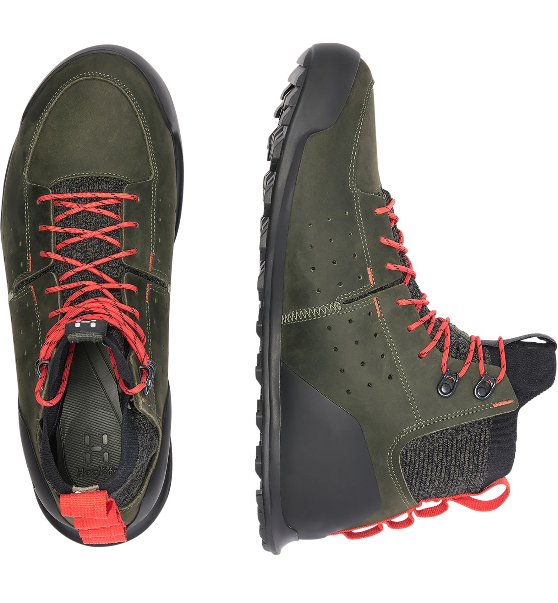 Haglöfs Duality AT1 GTX Mid Men Deep woods/Habanero