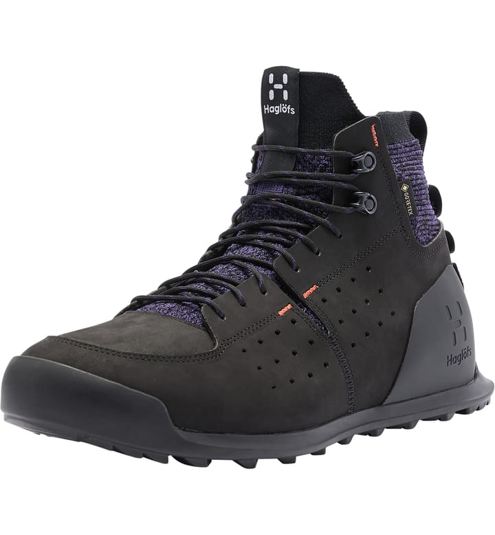 Haglöfs Duality AT1 GTX Mid Men True black/Purple rain