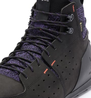 Haglöfs Duality AT1 GTX Mid Men True black/Purple rain