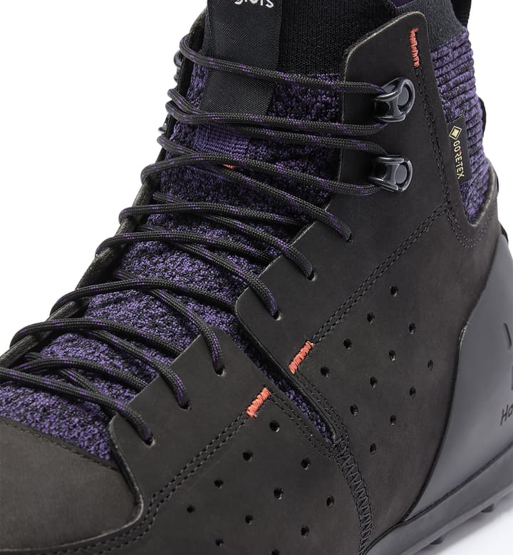 Haglöfs Duality AT1 GTX Mid Men True black/Purple rain