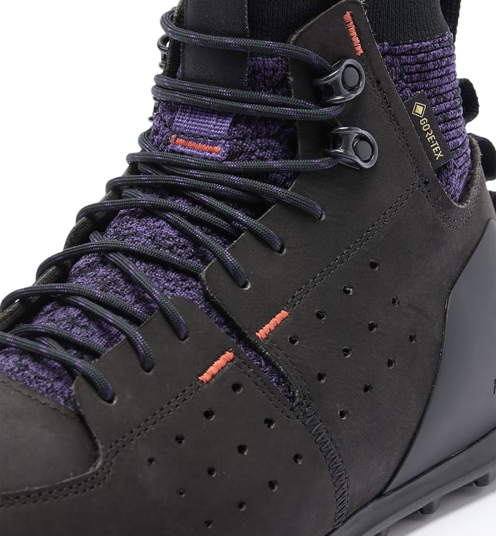 Haglöfs Duality AT1 GTX Mid Women True black/Purple rain