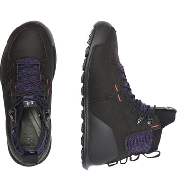 Haglöfs Duality AT1 GTX Mid Women True black/Purple rain