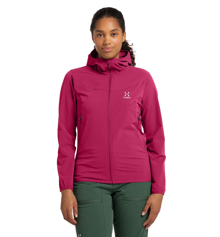 Natrix Hood Women Deep Pink