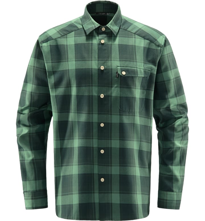 Tarn Flannell Shirt Men Fjell Green/Trail Green