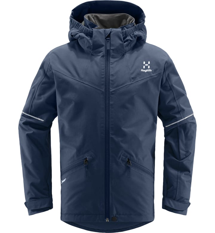 Niva Insulated Jacket Junior Tarn Blue