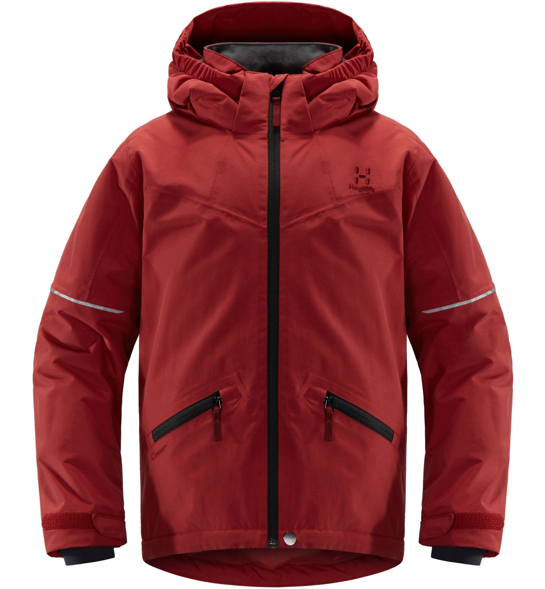 Niva Insulated Jacket Junior Brick Red