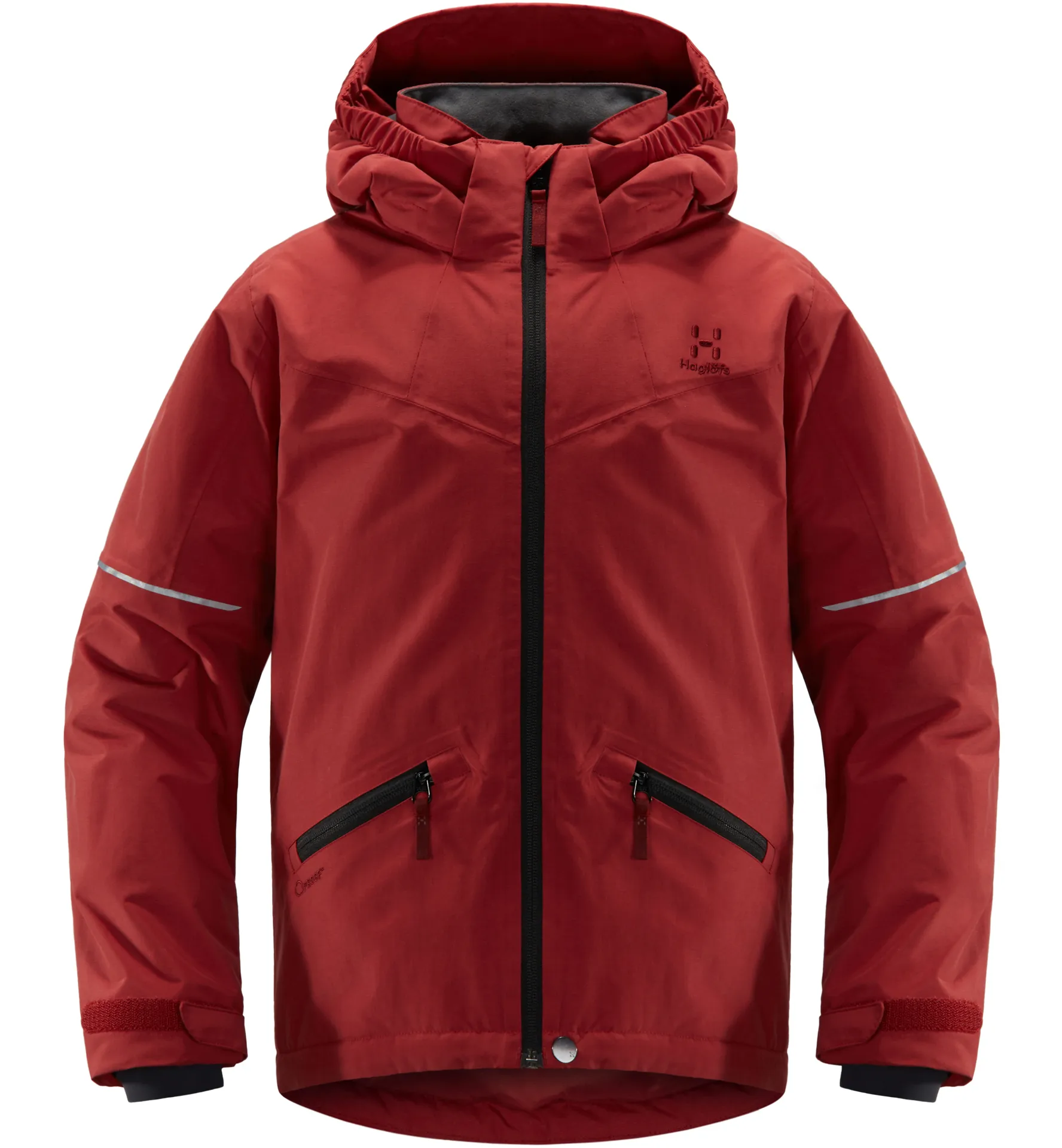 Niva Insulated Jacket Junior Brick Red