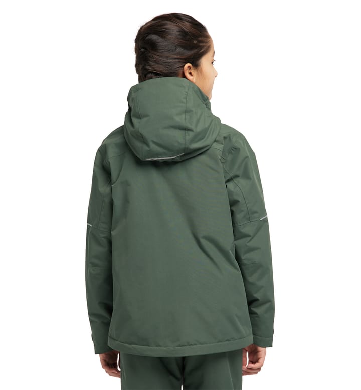 Niva Insulated Jacket Junior Fjell Green