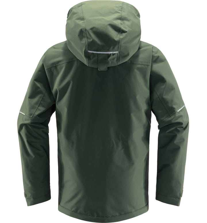 Niva Insulated Jacket Junior Fjell Green