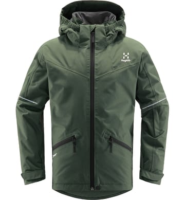 Niva Insulated Jacket Junior Fjell Green