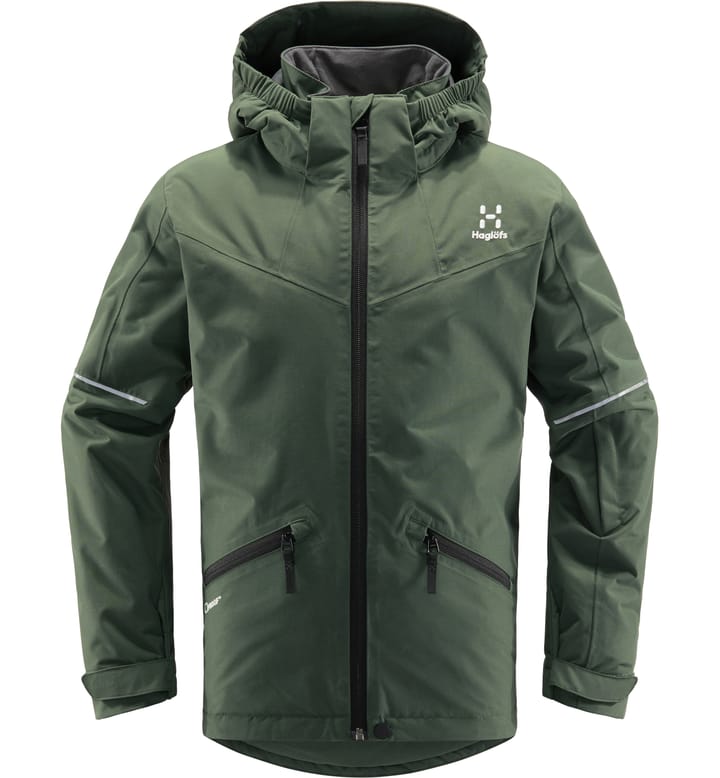 Niva Insulated Jacket Junior Fjell Green