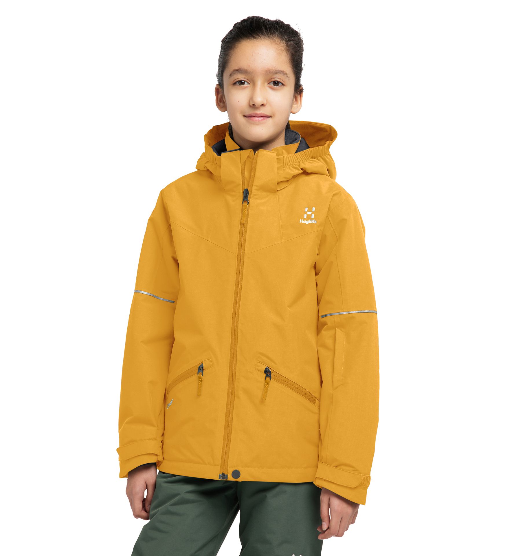Niva Insulated Jacket Junior Autumn Leaves
