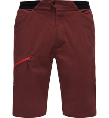 L.I.M Fuse Shorts Men Maroon Red