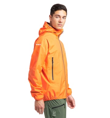 L.I.M PROOF Multi Jacket Men Flame Orange