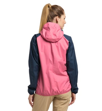 L.I.M PROOF Multi Jacket Women Tarn Blue/Tulip Pink