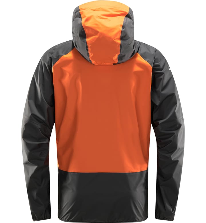 L.I.M Comp Jacket Men Flame Orange/Magnetite