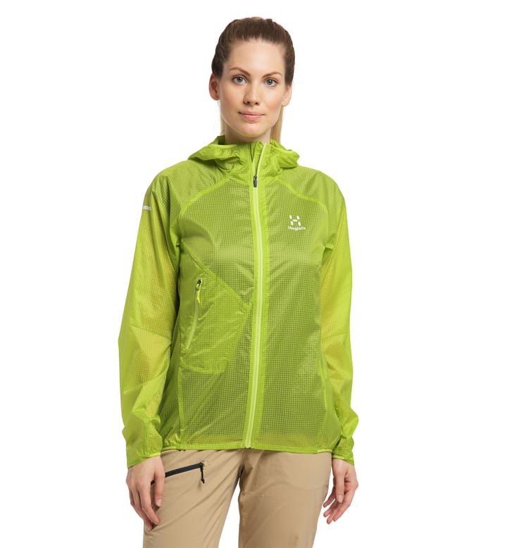 L.I.M Shield Comp Hood Women Sprout Green