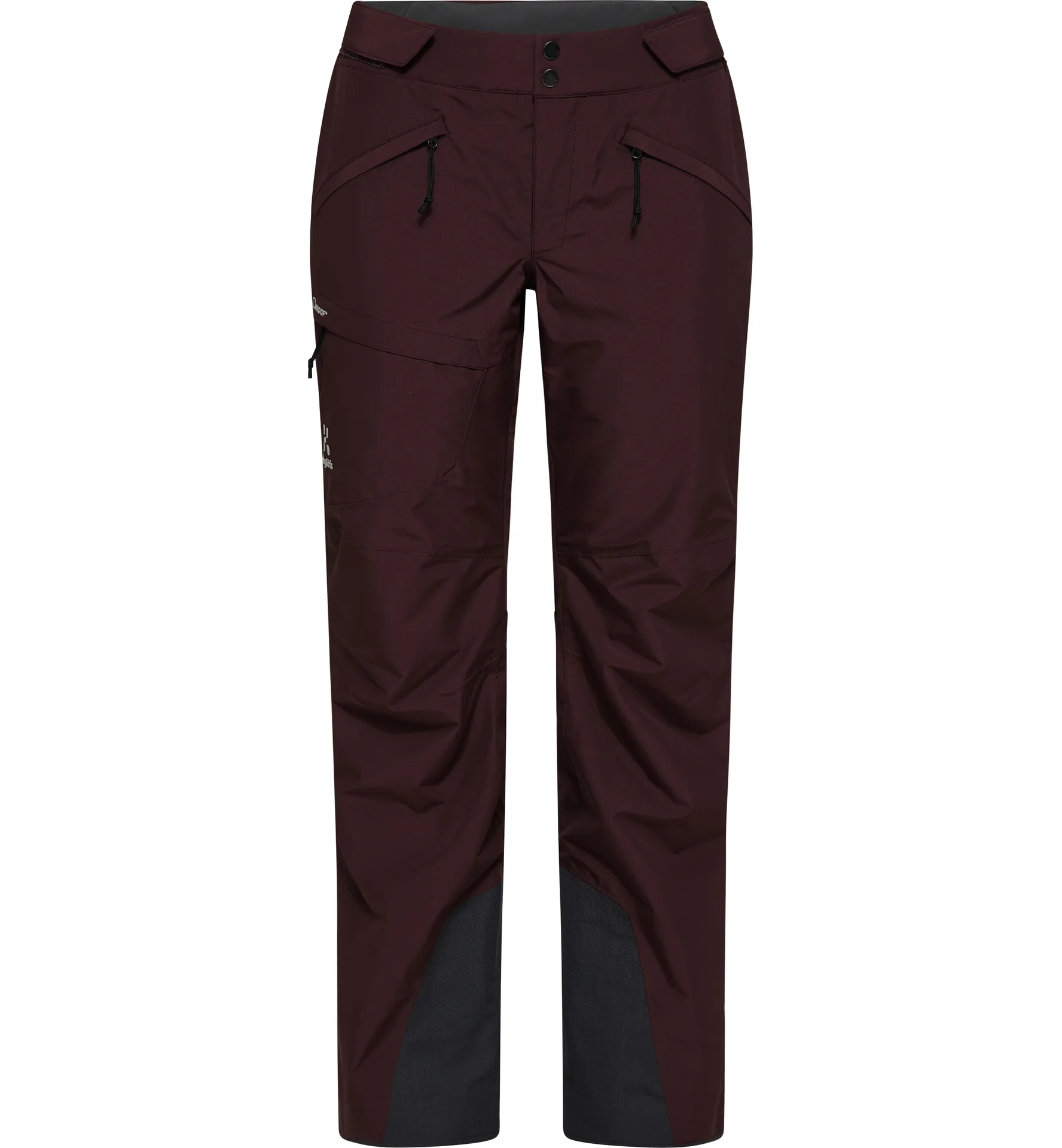 Lumi Form Pant Women Burgundy Brown