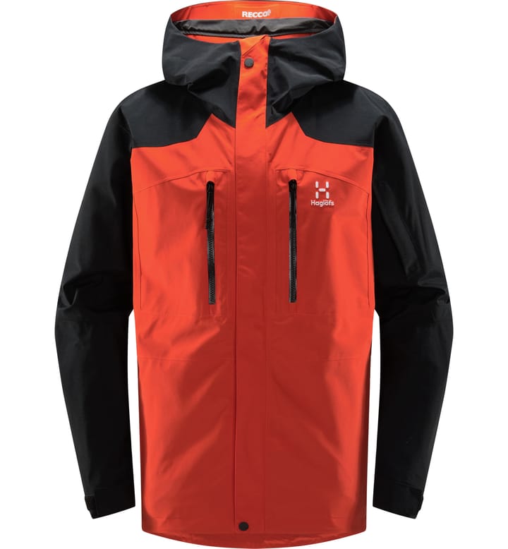 Elation GTX Jacket Men Habanero/True Black Elation GTX Jacket Men Habanero/True Black
