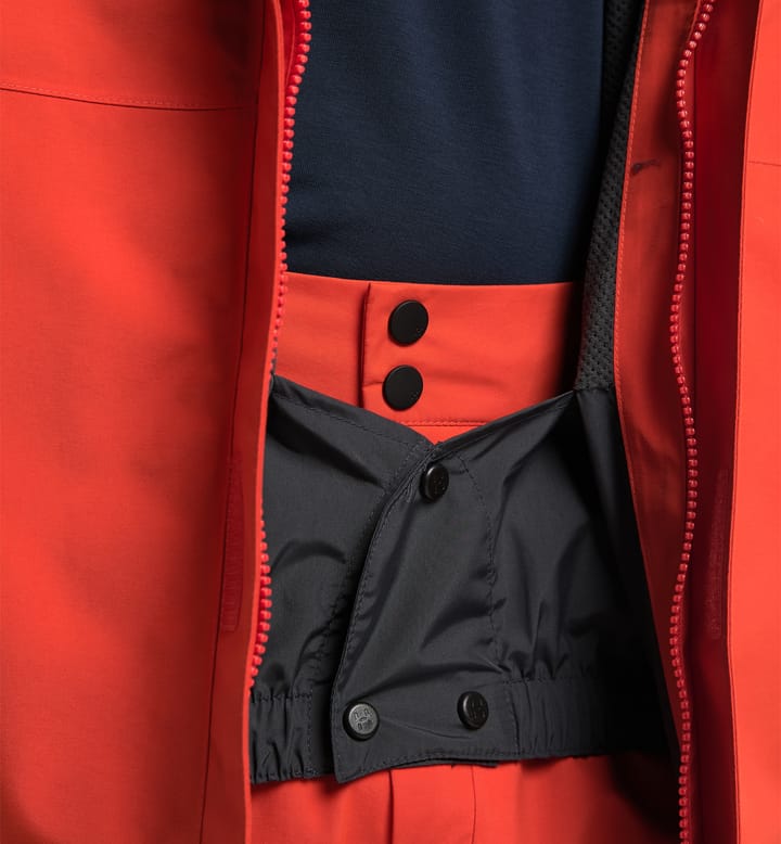 Elation GTX Jacket Men Habanero/True Black Elation GTX Jacket Men Habanero/True Black
