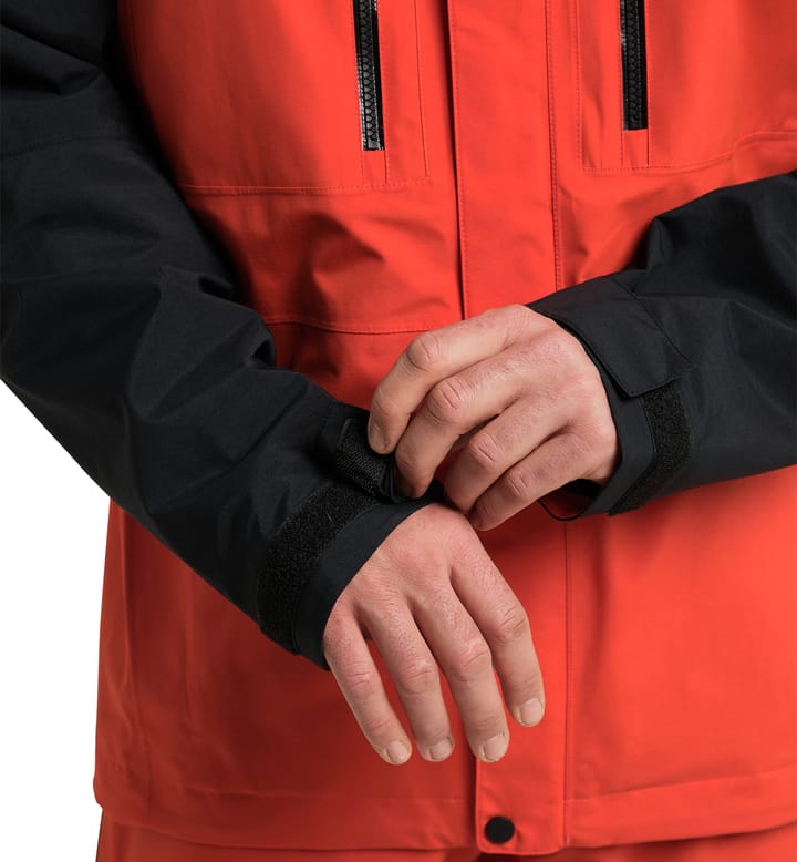 Elation GTX Jacket Men Habanero/True Black Elation GTX Jacket Men Habanero/True Black