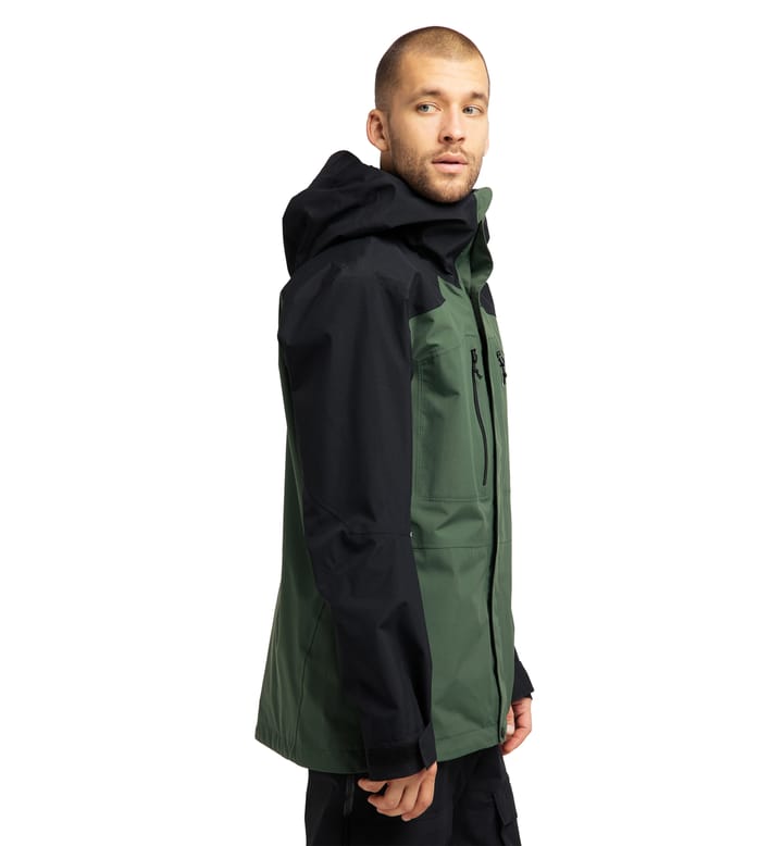 Elation GTX Jacket Men Fjell Green/True Black