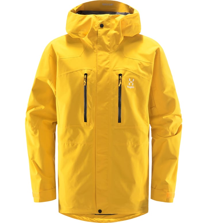 Elation GTX Jacket Men Pumpkin Yellow