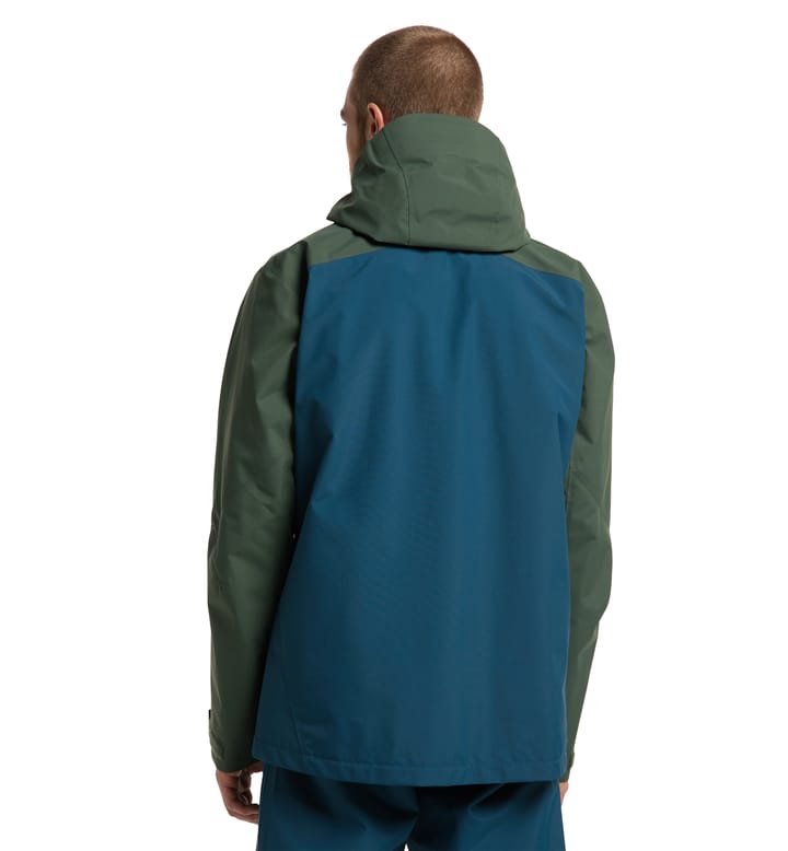 Elation GTX Jacket Men Dark Ocean/Fjell Green