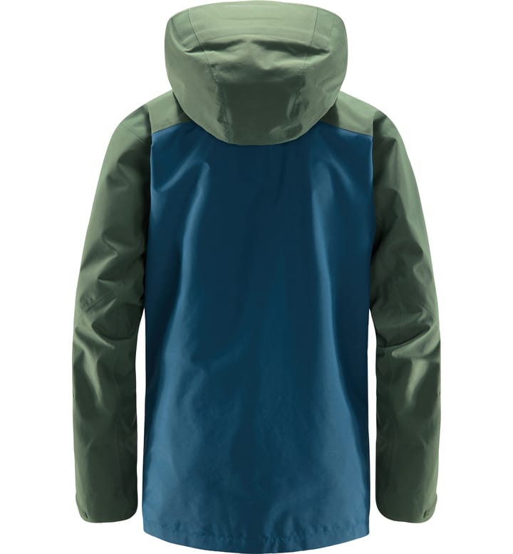 Elation GTX Jacket Men Dark Ocean/Fjell Green