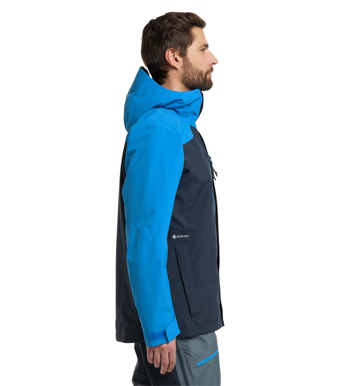 Elation GTX Jacket Men Tarn Blue/Nordic Blue