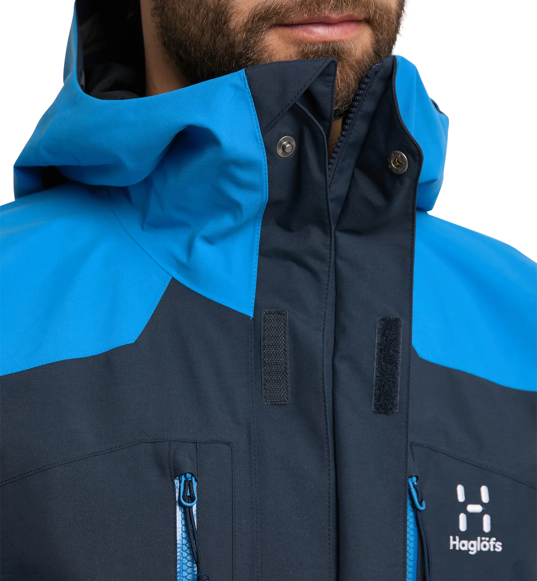 Elation GTX Jacket Men Tarn Blue/Nordic Blue