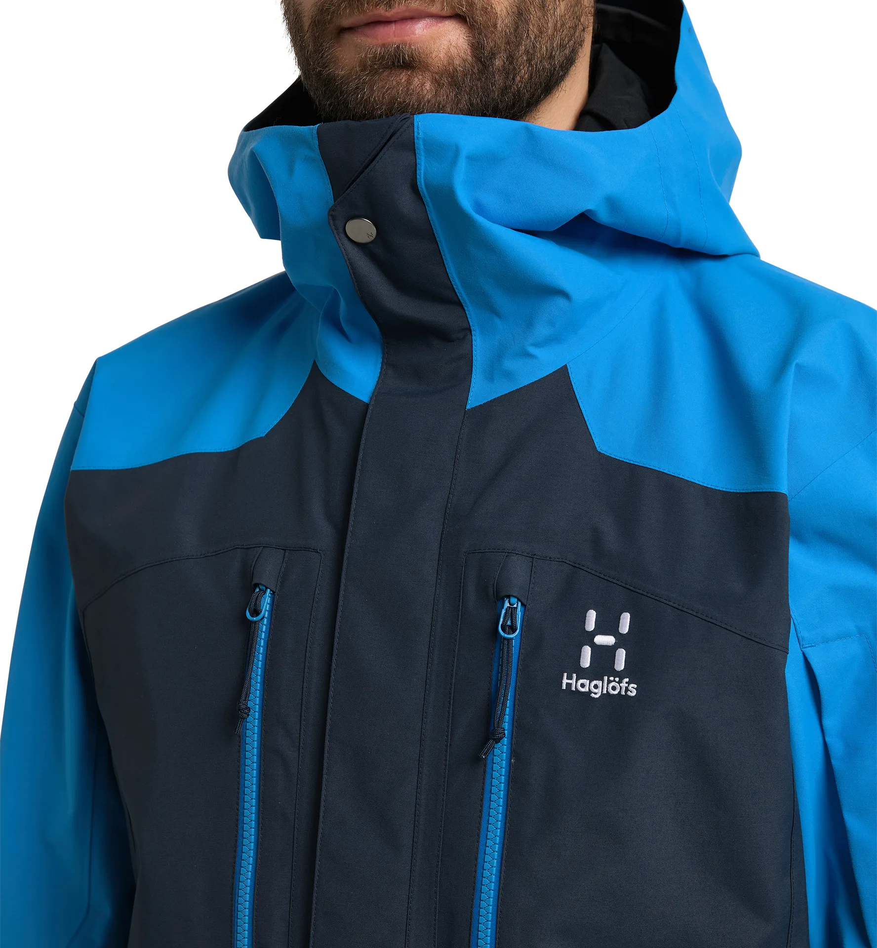 Elation GTX Jacket Men Tarn Blue/Nordic Blue
