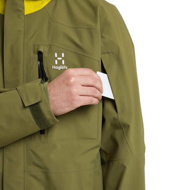 Elation GTX Jacket Men Olive Green/Aurora Elation GTX Jacket Men Olive Green/Aurora
