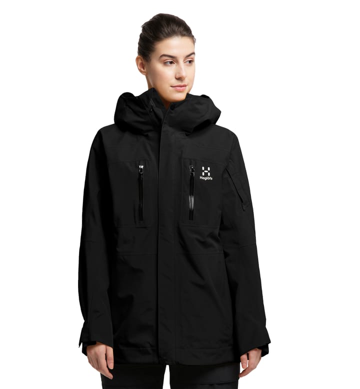 Elation GTX Jacket Women True Black Elation GTX Jacket Women True Black