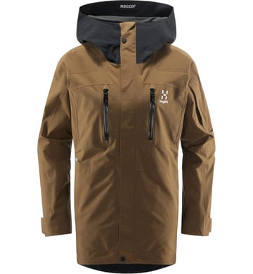 Elation GTX Jacket Women Teak Brown/True Black