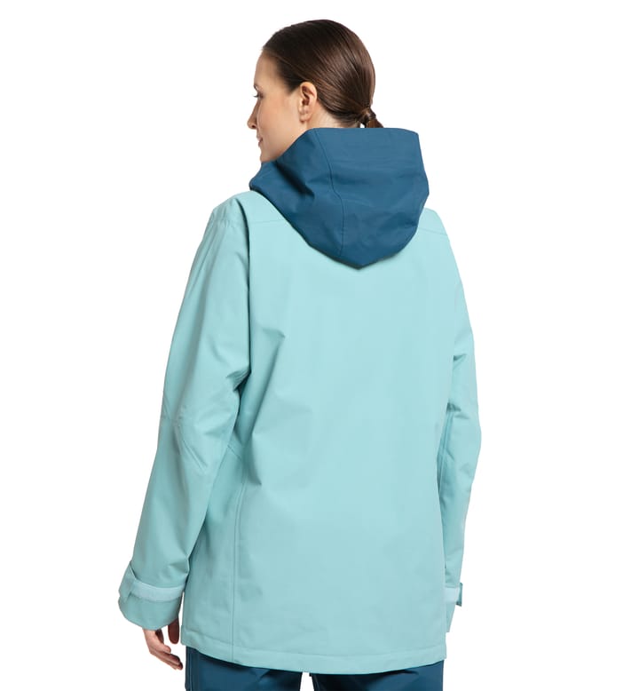 Elation GTX Jacket Women Frost Blue/Dark Ocean