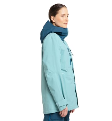 Elation GTX Jacket Women Frost Blue/Dark Ocean