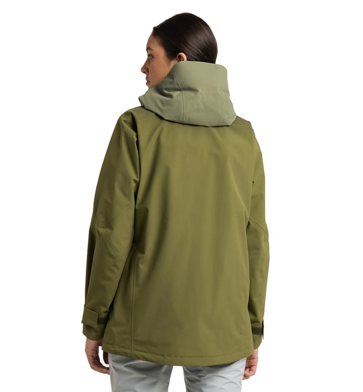 Elation GTX Jacket Women Olive Green/Thyme Green