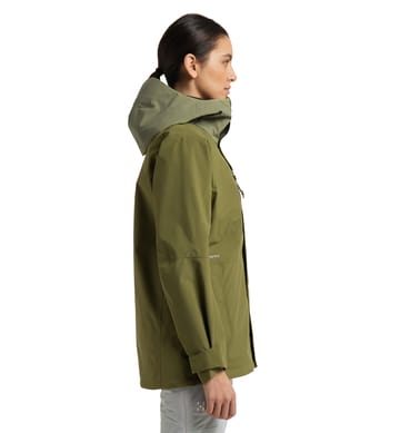 Elation GTX Jacket Women Olive Green/Thyme Green