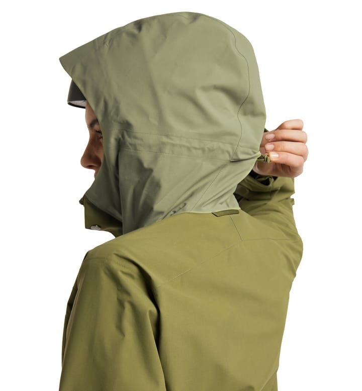 Elation GTX Jacket Women Olive Green/Thyme Green