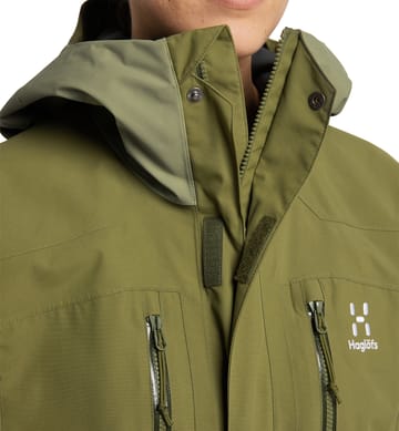 Elation GTX Jacket Women Olive Green/Thyme Green