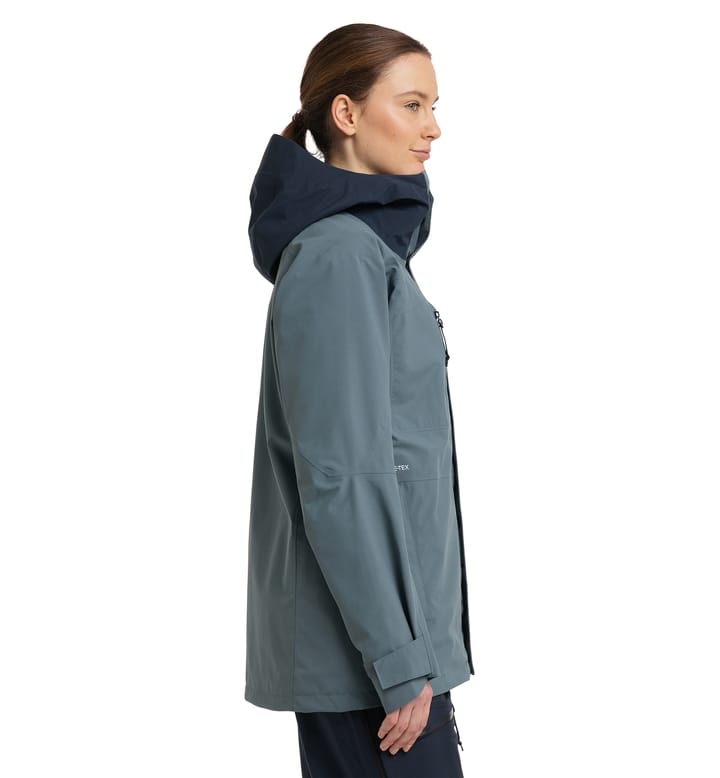 Elation GTX Jacket Women Steel Blue/Tarn Blue