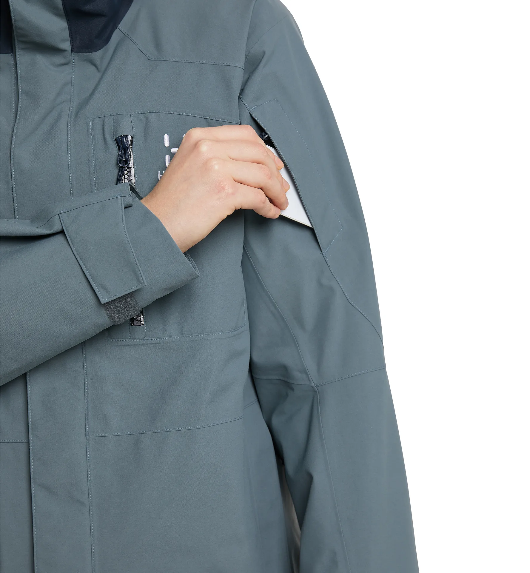 Elation GTX Jacket Women Steel Blue/Tarn Blue