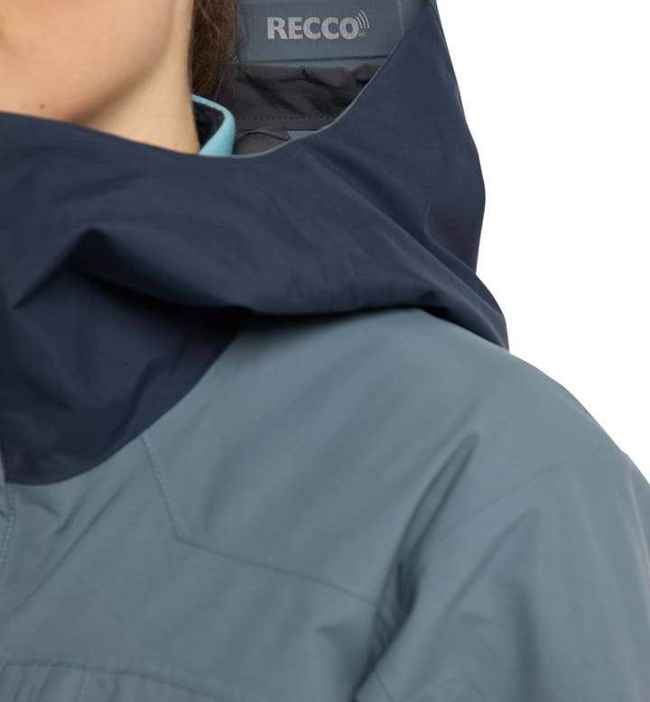 Elation GTX Jacket Women Steel Blue/Tarn Blue