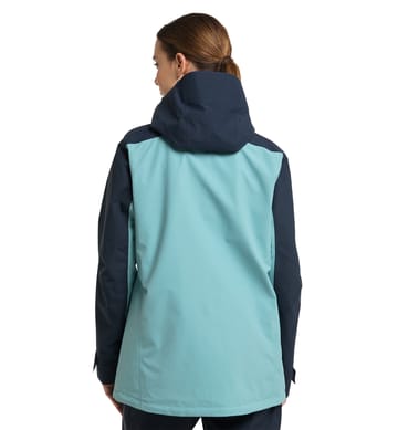 Elation GTX Jacket Women Frost blue/Tarn blue