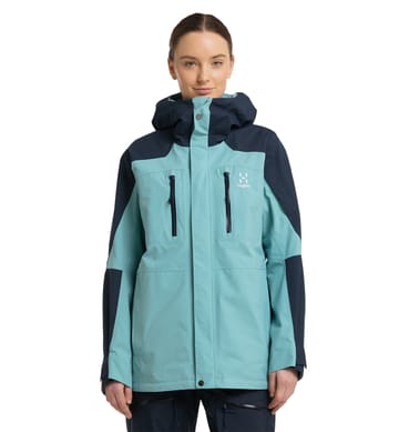 Elation GTX Jacket Women Frost blue/Tarn blue