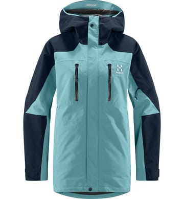 Elation GTX Jacket Women Frost blue/Tarn blue